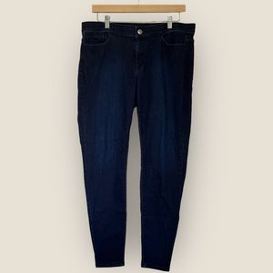 J. Jill Blue Denim Leggings/Jeggings (12)